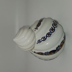 Vintage Perfume Bottle Vanity Jar Elizabeth Arden Byzantium Japan Porcelain